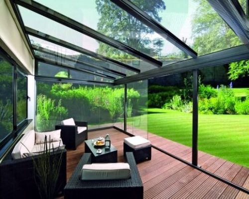 Modern Lean To Conservatory